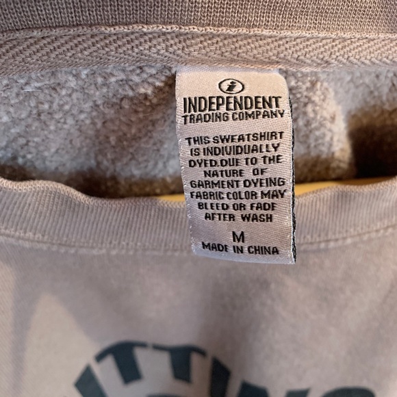 Knitting Libations and Good Vibrations sweatshirt from Farmers Daughter Fibers - Picture 2 of 4